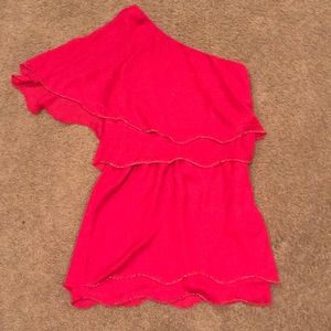 Rampage one shoulder dress